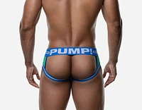 Backless Round2 Green short boxer shorts
