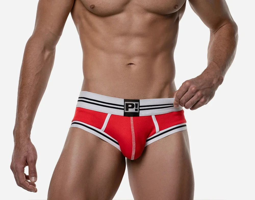 Short boxer Backless Round2 Red