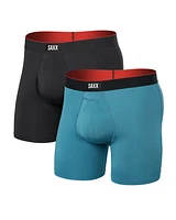 Pack de 2 boxers Multi Sport Mesh HYDRO BLUE/FADED BLACK