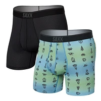 Pack of 2 Quest CAMP SHADOW/BLACK boxers
