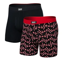 Pack de 2 boxers Vibe Xtra MINT CONDITION/BLACK