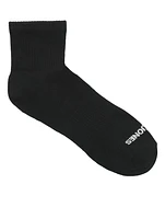 Pack of 3 pairs of short socks Luca Grey/Black