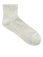 Pack of 3 pairs of short socks Luca Grey/Black