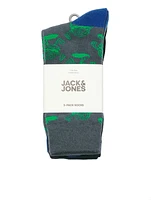 Pack of 3 pairs of Happy Food socks