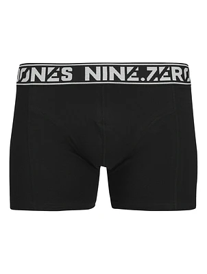 Nine Zero Boxer Shorts: Black