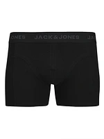 Cabanas Boxer Shorts: Black