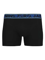 Nine Zero short boxer: Blue/Black