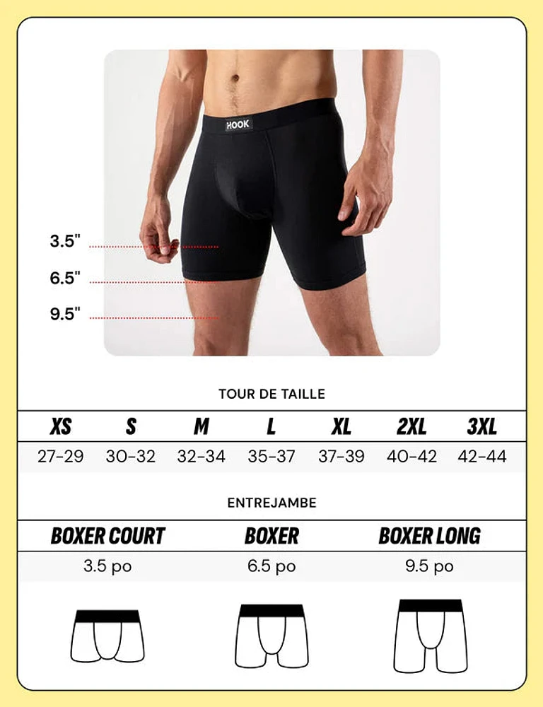 Max Boxer Brief : Onyx Black