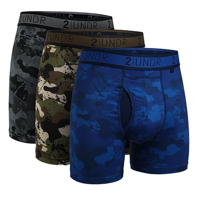 Pack de 3 boxers sélectionnés Sport Shift Army/Blackout/Nightout