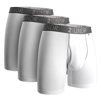 Pack de 3 boxers sélectionnés White