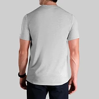 Luxury Grey Crew T-Shirt