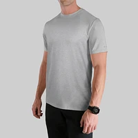 Luxury Grey Crew T-Shirt