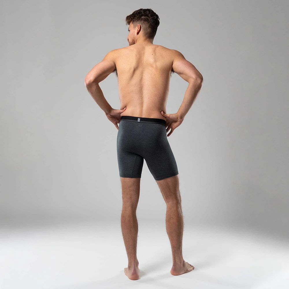 Freedom+ Boxer Brief : Charcoal