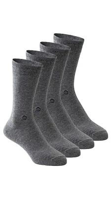 4 paires de bas mi-mollet: Gris