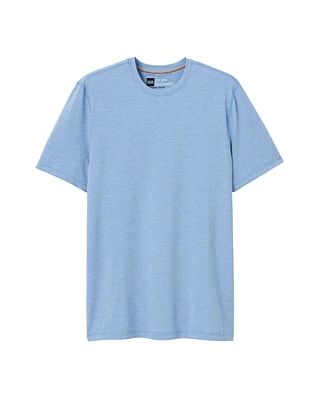 T-shirt DROPTEMP™ ALL DAY COOLING BLEU BEL AIR CHINÉ