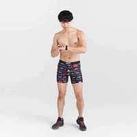 Saxx -  Volt Boxer Brief : National Pastime-Black