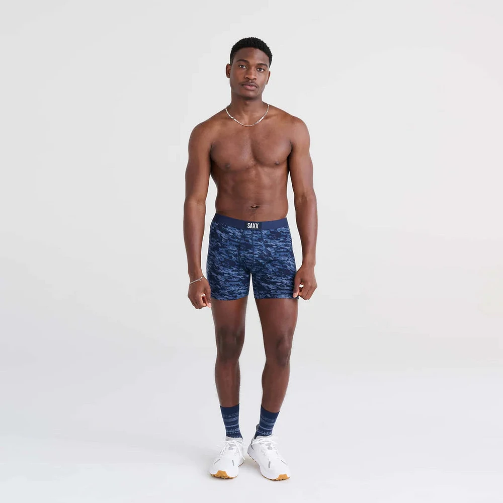 Boxer Saxx Ultradoux Basin Camo- Navy