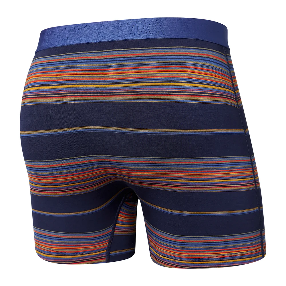 Saxx - Ultradoux Boxer Brief : Horizon Stripe-Navy