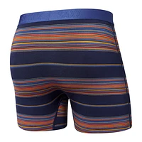 Saxx - Ultradoux Boxer Brief : Horizon Stripe-Navy