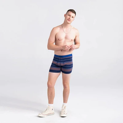 Saxx - Ultradoux Boxer Brief : Horizon Stripe-Navy