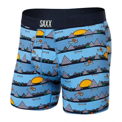 Saxx - Ultradoux Boxer Brief : Lazy River-Blue