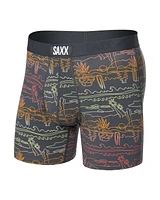 Ultra-soft SUMMER TRAVEL Boxer Briefs - EBONY