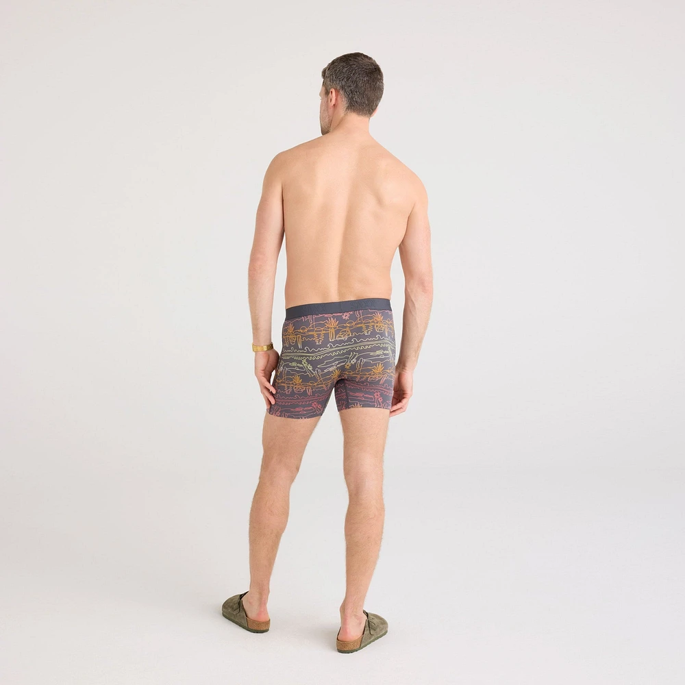 Ultra-soft SUMMER TRAVEL Boxer Briefs - EBONY