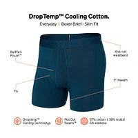 Boxer Saxx DROPTEMP™ COOLING Cotton Deep Ocean