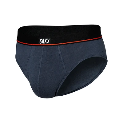 Saxx - Non-Strop Stretch Cotton Classique Brief : Deep Navy