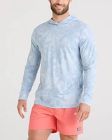 Droptemp All Day Cooling Hoodie HOLIDAY ATMOSPHERE-BLUE
