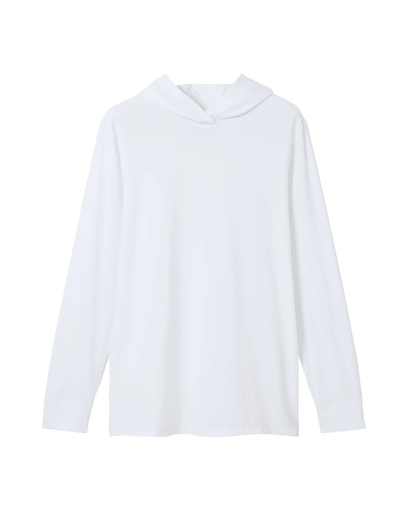 Droptemp All Day Cooling Hoodie WHITE