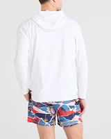 Droptemp All Day Cooling Hoodie WHITE