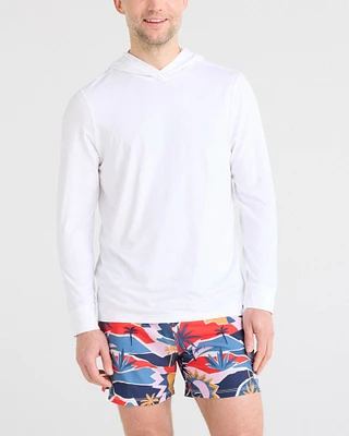 Chandail à capuchon Droptemp All day cooling BLANC