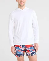 Droptemp All Day Cooling Hoodie WHITE