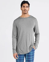 T-shirt manches longues Snooze DARK GREY HEATHER