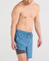 2N1 7" Multi-Sport Shorts Brocade Pineapple-Tapestry