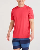CORAL RED Multi-Sport Tech T-shirt