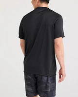 Black Bleached Tech Multi-Sport T-shirt