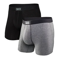 Pack de 2 boxers Vibe BLACK/GREY