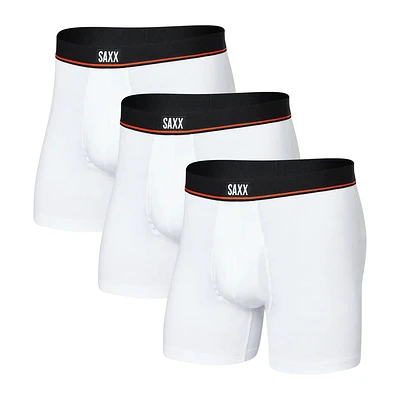 Pack de 3 boxers Non-Stop Stretch Cotton White
