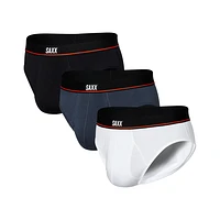 Pack de 3 slips Non-Stop Stretch Cotton BLACK/DEEP NAVY/WHITE