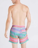 Maillot de bain Saxx Oh Buoy 2in1 VOLLEY 5" ABSTRACT STRIPE-MULTI