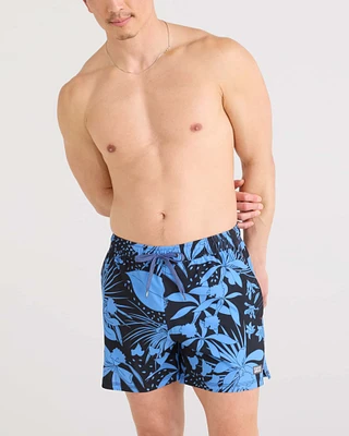 Oh Buoy 2in1 VOLLEY 5" JUNGLE BLACK Swimsuit