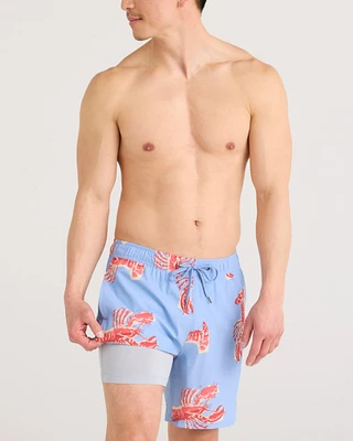 Maillot DE bain Oh Buoy 2in1 VOLLEY 7" ÉBULLITION HOMARD