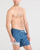 Oh Buoy 2in1 VOLLEY 7" Swimsuit LET'S FREE THE KRAKEN
