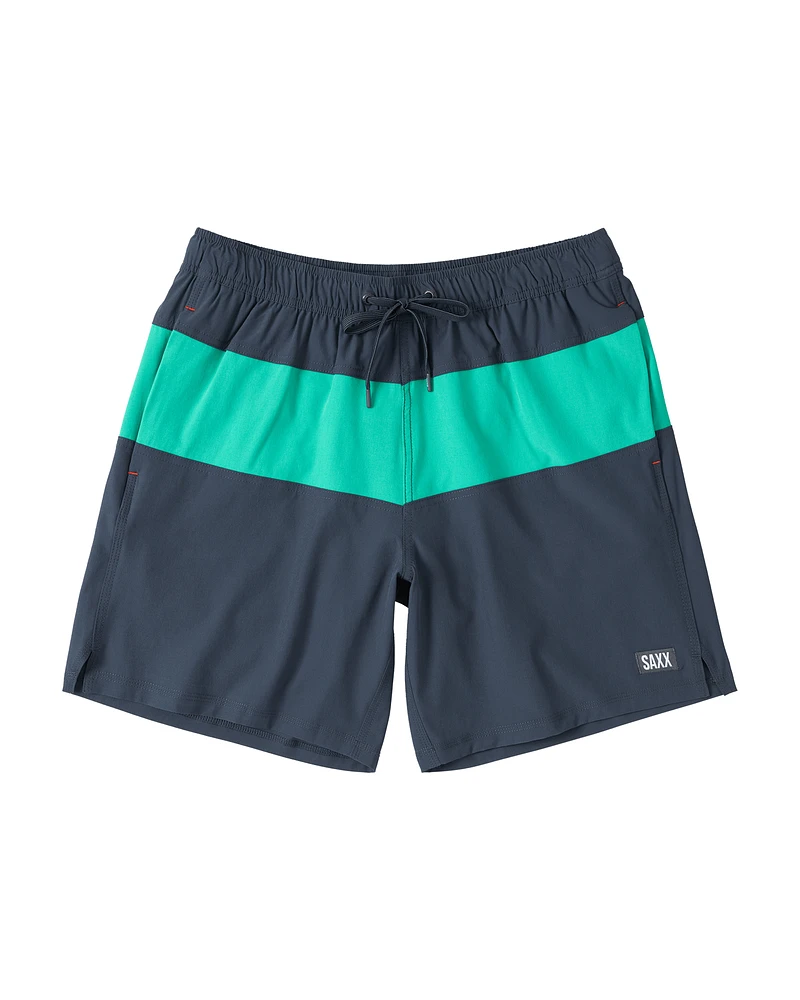 Maillot de bain Saxx Oh Buoy STRETCH VOLLEY 7"  ENCRE/PAON