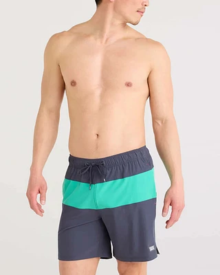Maillot de bain Saxx Oh Buoy STRETCH VOLLEY 7"  ENCRE/PAON