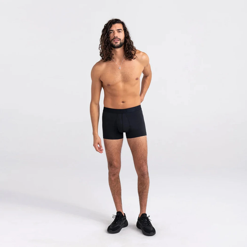 Boxer court Saxx DROPTEMP™ COOLING COTTON BLACK