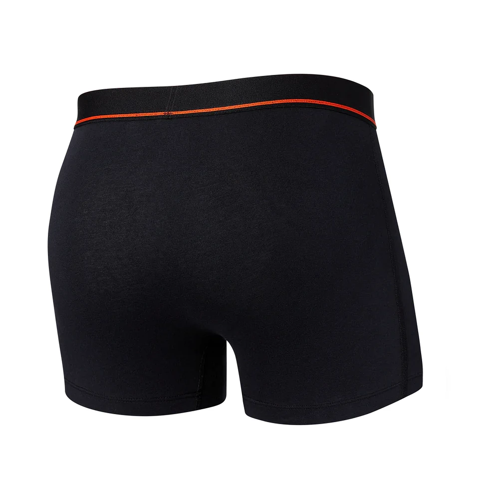Boxer court Saxx Non-Stop Stretch Cotton Black
