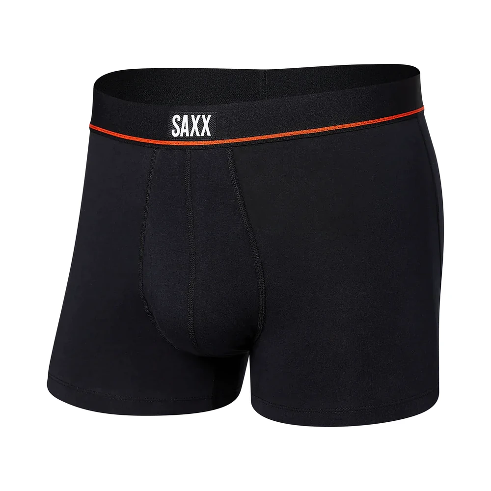 Boxer court Saxx Non-Stop Stretch Cotton Black